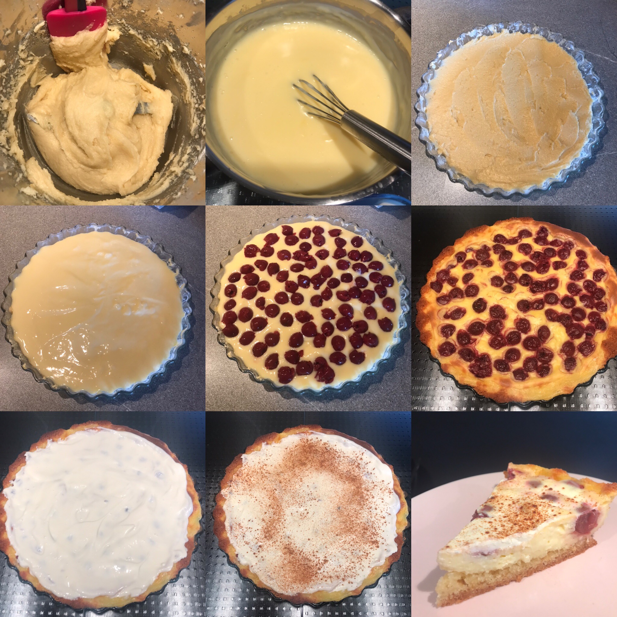 Kirsch Schmand Kuchen - Kathis Rezepte