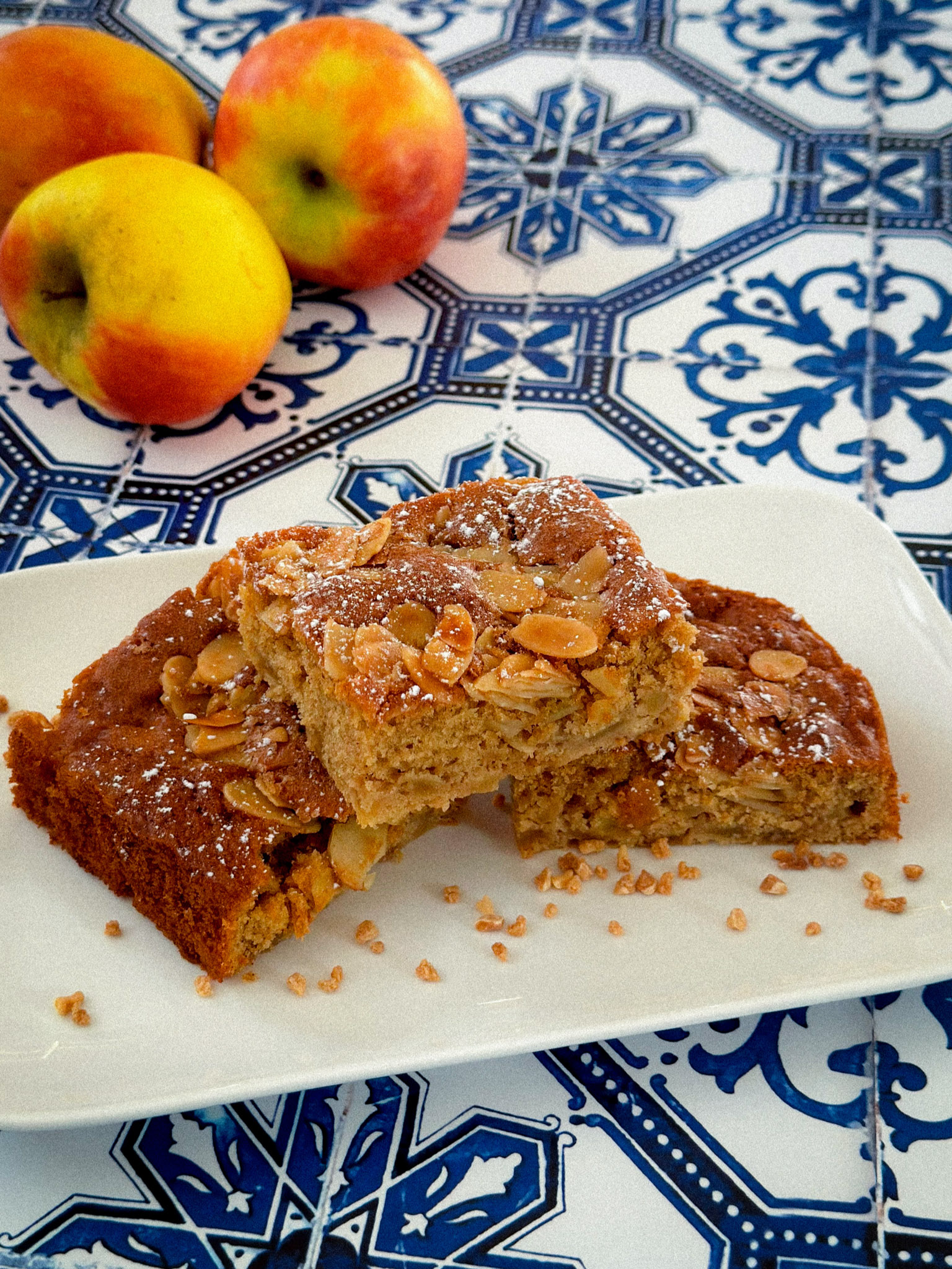Apfel Zimt Blechkuchen - Kathis Rezepte